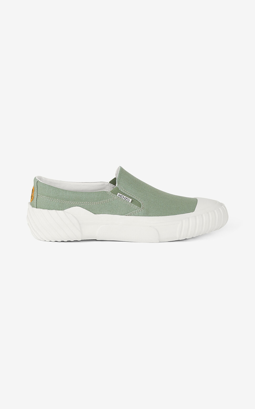 Zapatillas Kenzo Tiger Crest lace free Hombre Verde Claro KAZ831574